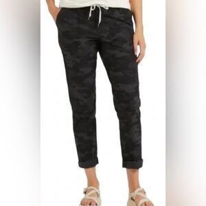 Vuori Pants XS Womens Ripstop Climber Stretch Unisex Black Gray Camo